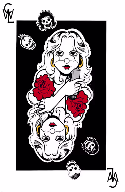 WildCard Liz - Logo & Business Card Design