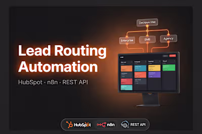 Built a multi-condition lead routing