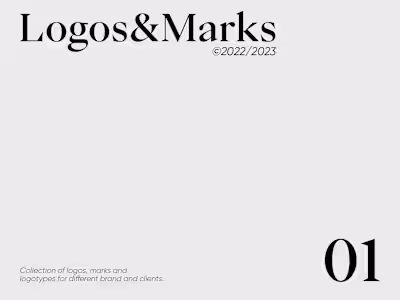 Logos & Marks Vol. 01
