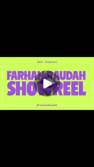 Farhan PaanRF on Instagram: “Motion graphic showreel 🚀 Last we…