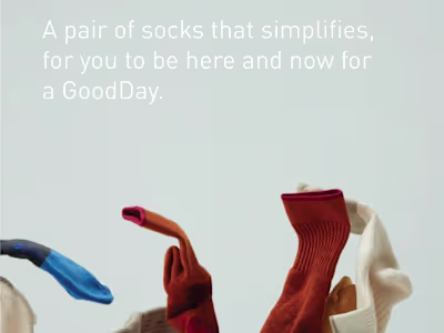 Goodpair Socks (GoodDay campaign) - Copywriting