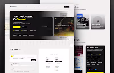 Wake up boys. New design improvement for http://Designgud.co.