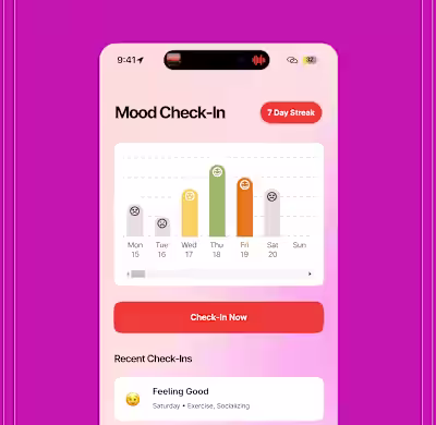 Most wellness apps ask how you feel, then do nothing with th...