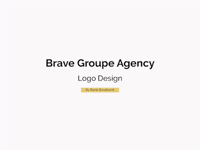 BraveGroupe - Logo Creation