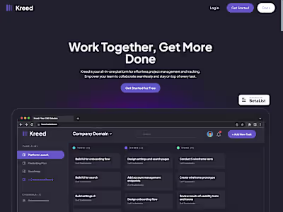 Kreed: Simplify Your Team's Collaboration