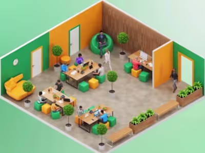 3d isometric explainer video