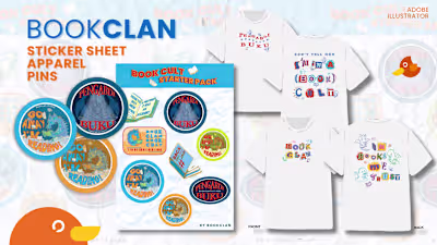 Bringing a Book Club's Brand to Life through Merchandise