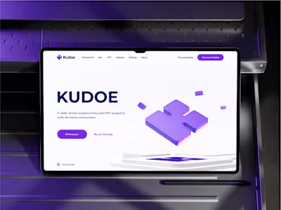 Website for Cryptocurrency Project