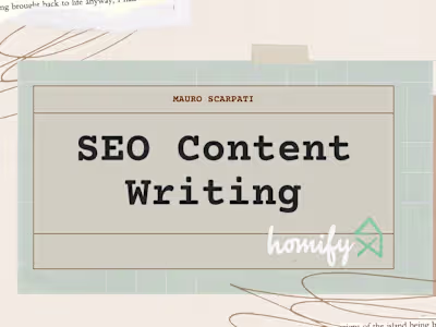 SEO Content Writing