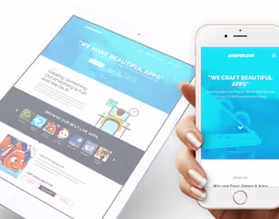 Andpercent  - Responsive Website