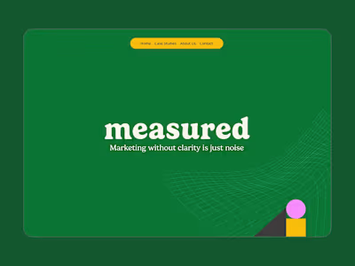 Framer agency website