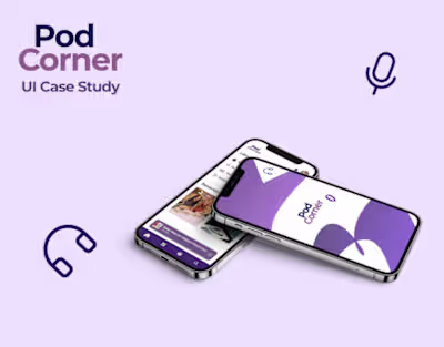 PodCorner-UI Case Study :: Behance