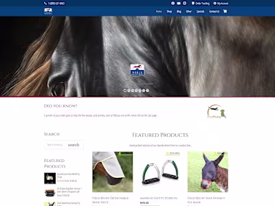 World Equestrian Brands WordPress + WooCommerce Website