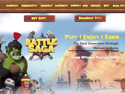 Battlesaga - Next Gen Metaverse Game