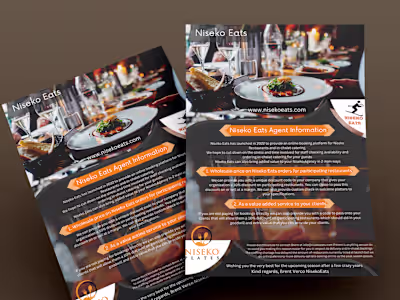 Flyer design