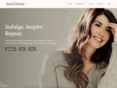 Minimalist Full-Site Editing Website