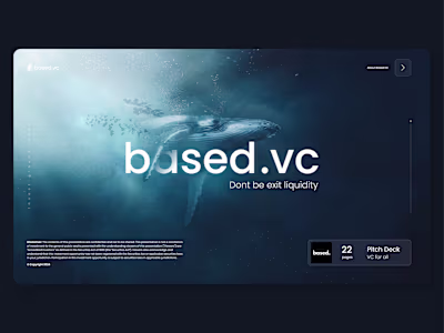 Based.VC Rebrand & Pitchdeck