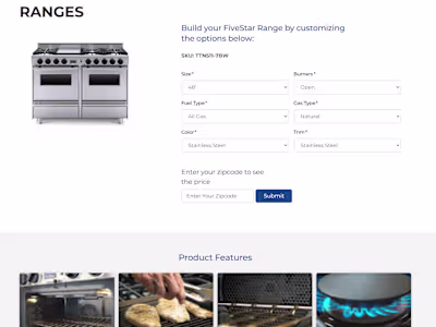 Fivestar - Website and e-commerce