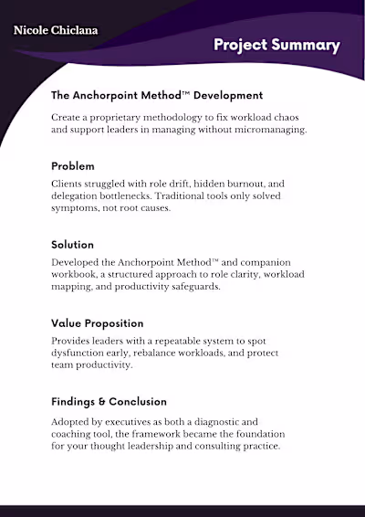 Ending Workload Chaos