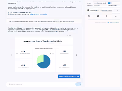 Sia, an AI assistant for data analysis