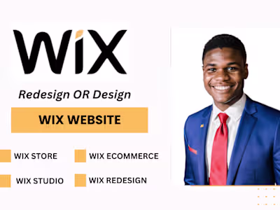 WIX WEBSITE DESIGN