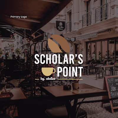 Cafe logo design :: Behance