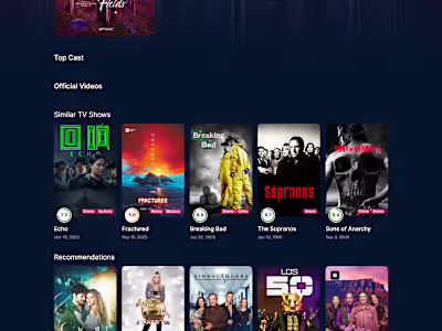 Movies Web application