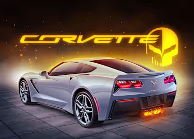 Corvette C7 Illustration