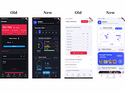 Flutter Modern App Re-Design