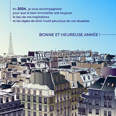 Paris, greeting card animation