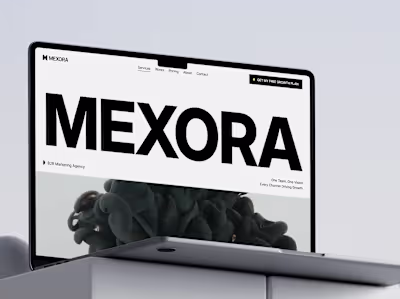 Mexora: Strategic & High-Conversion Agency Website Template