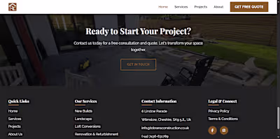 Fully responsive website