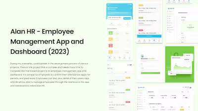 Alan HR -  Employee Management App and Dashboard