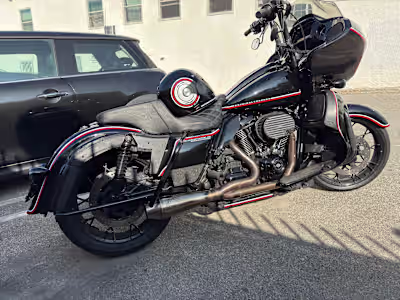 Harley Davidson Decorative Motorcycle Part Design