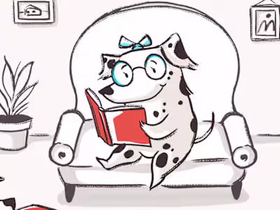 Dog Characters for Kids' Online Education