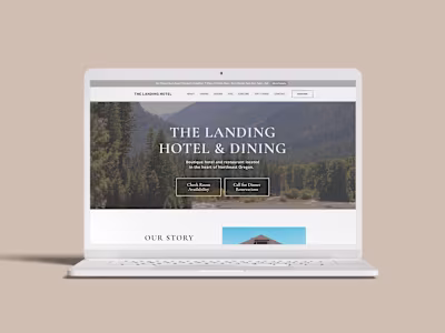 The Landing Hotel and Dining | Website