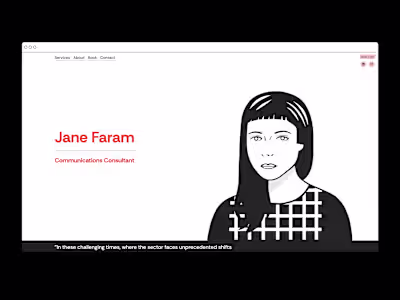 Jane Faram - Site Design & Development