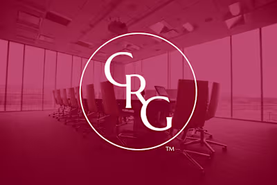 CRG | Website Design and Content for Financial Firm