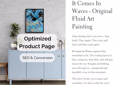 Optimized Shopify Product Page