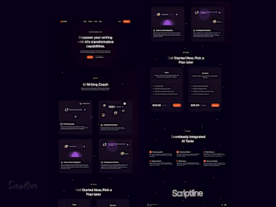 Scriptline – AI Landing Page Writing Assistant