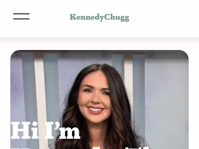 Recipe/Lifestyle website