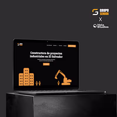 Webflow Website for Grupo Senior