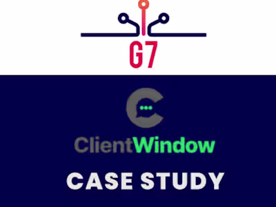 Client Go-to-Market & Sales Activation. ClientWindow had a s...