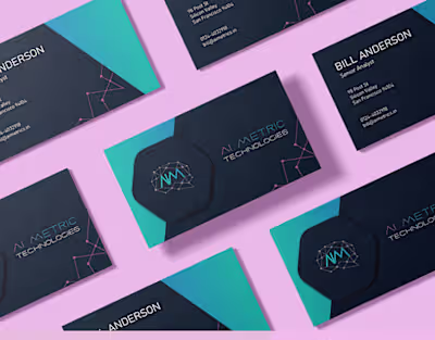 Branding - AI Metric Technologies on Behance