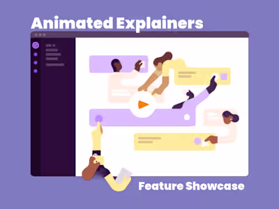 🍊 2D Explainer Videos (Feature Showcase, Onboarding, Events)