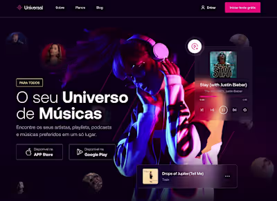 Single page website 