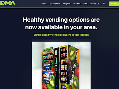 DMA Healthy Vending | Healthy Vending Solutions