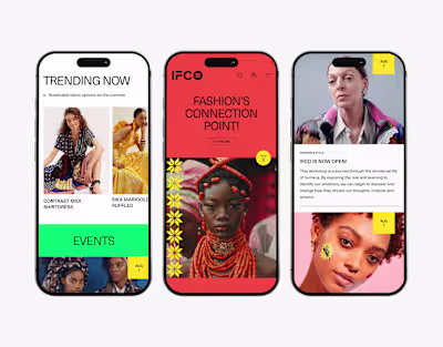 IFCO (Istanbul Fashion Connection) Event Project