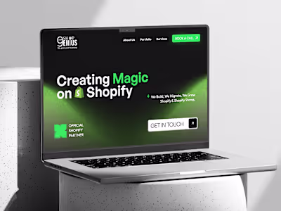 Agency Website Redesign | Framer Development | Figma UI