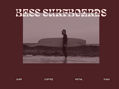 BASS SURFBOARDS BRANDING